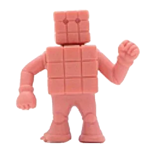 M.U.S.C.L.E. figure #24: Cubeman